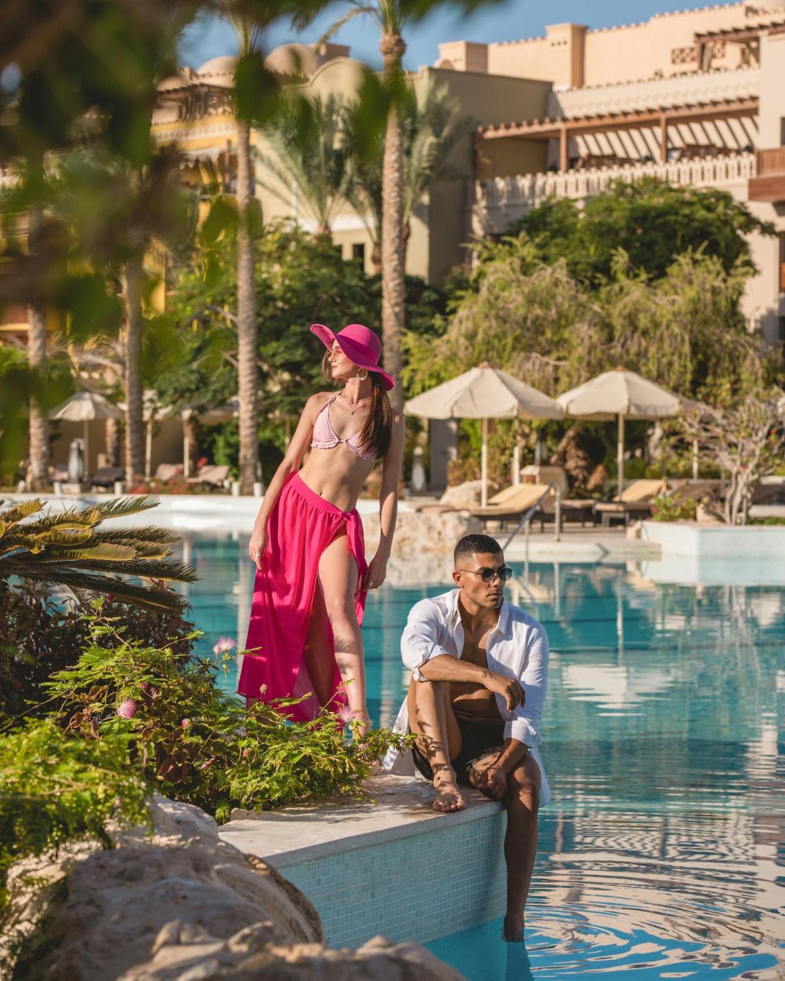 The Makadi Spa Hotel - Couples Only 18 Years Plus Хургада Екстер'єр фото The resort's pool